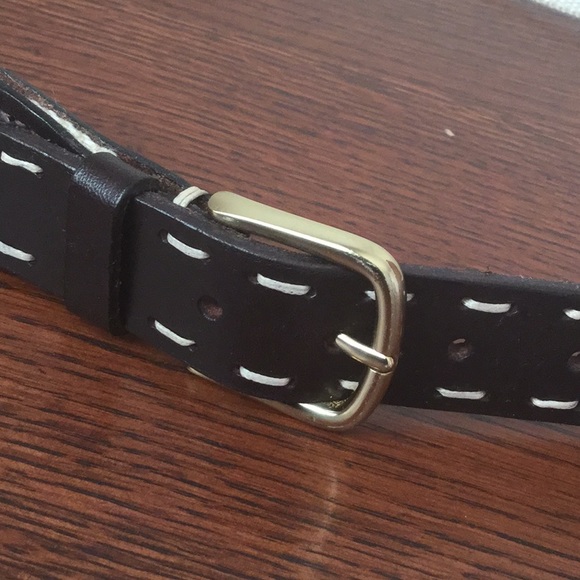 Leather & Canvas Eddie Bauer Belt NEW - Picture 2 of 5